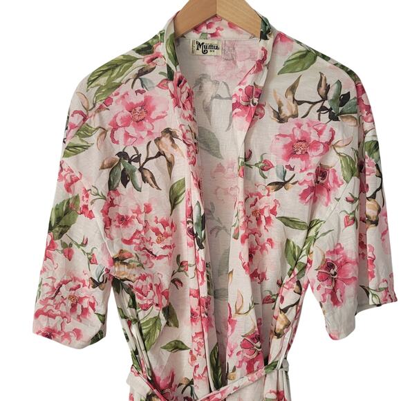 Show me Your Mumu- Women's Floral Robe - size One Size- NWOT - Picture 2 of 7